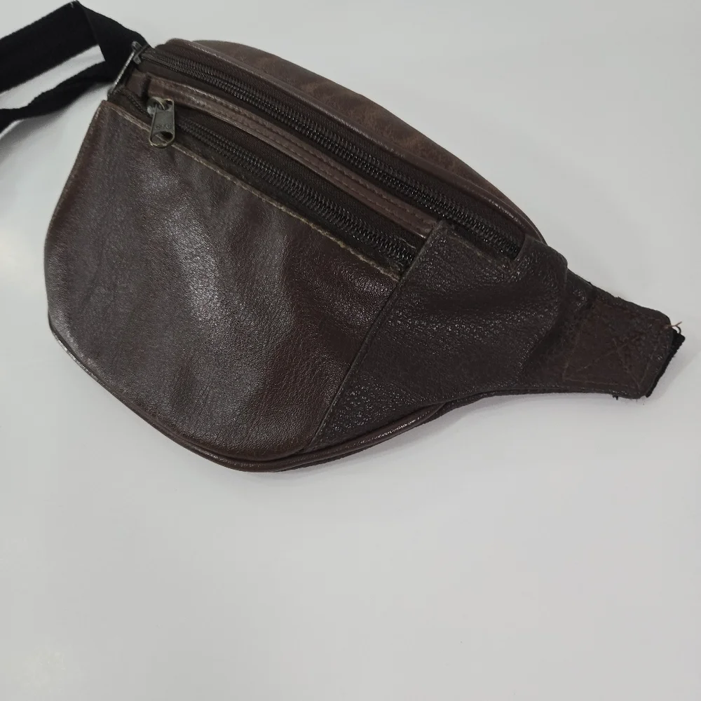 vintage brown fanny pack - Picture 4 of 11
